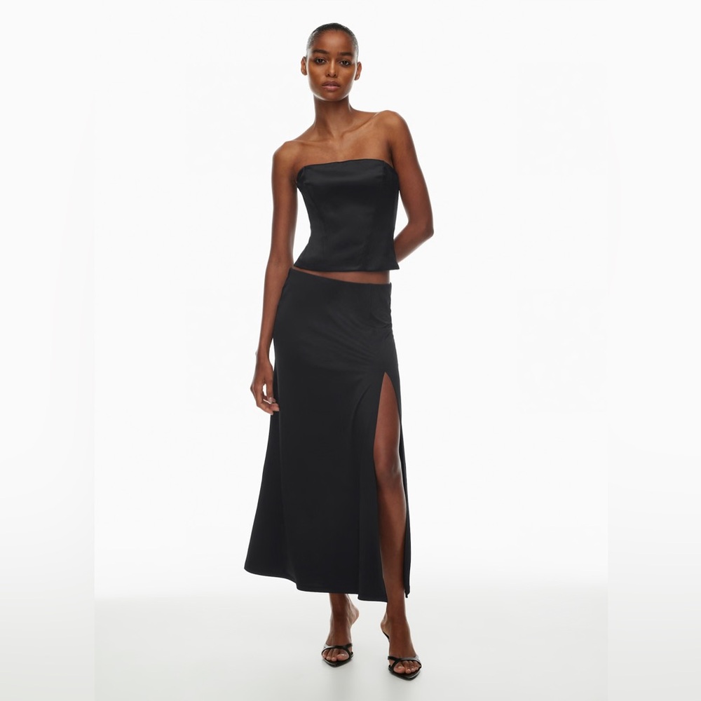 Aritzia Ten Frenzy Skirt in Black - Size Small